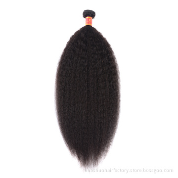 Best Quality 100% Human Hair Raw Virgin Mongolian Kinky Straight Hair